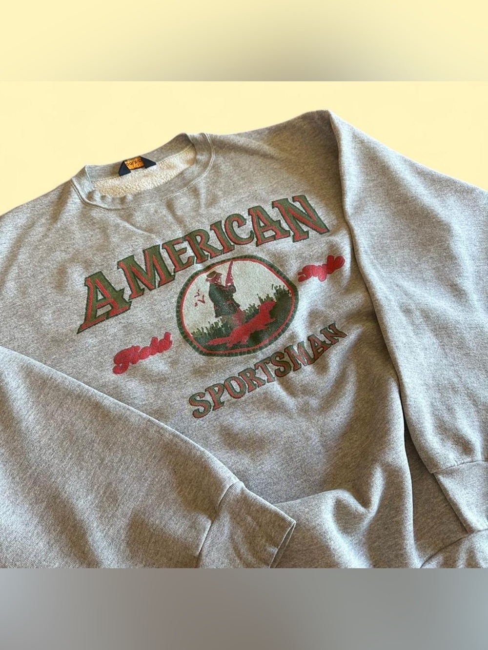 Vintage Woolrich American Sportsman Hunting Sweatshirt Gray Men’s XL